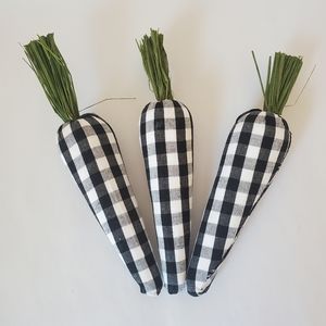 🔴 Easter & Spring Decor–Pick Any 3 for $25! Buffalo Plaid Black & White Fabric